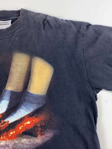商品画像：90s~/オズの魔法使い/Tシャツ/XL/コットン/NVY/無地// 9
