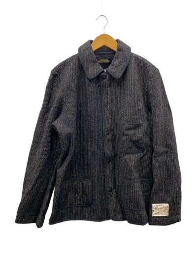商品画像：復刻/1st/カバーオール/44/ウール/BLK/無地/224// 1