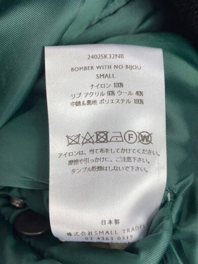商品画像：24AW/フライトジャケット/S/ナイロン/BLK/無地/2402SK32NB 3