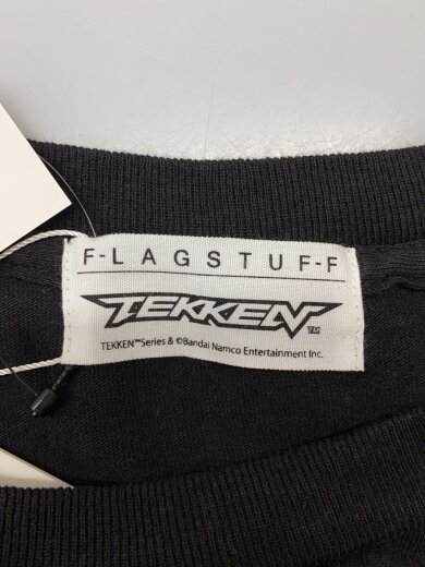 商品画像：Tシャツ/L/コットン/BLK/無地/FS1620// 3