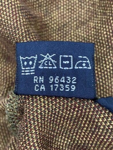 商品画像：ダイヤチェック/長袖ポロシャツ/ポロシャツ/S/コットン/CML/チェック/USA製 4