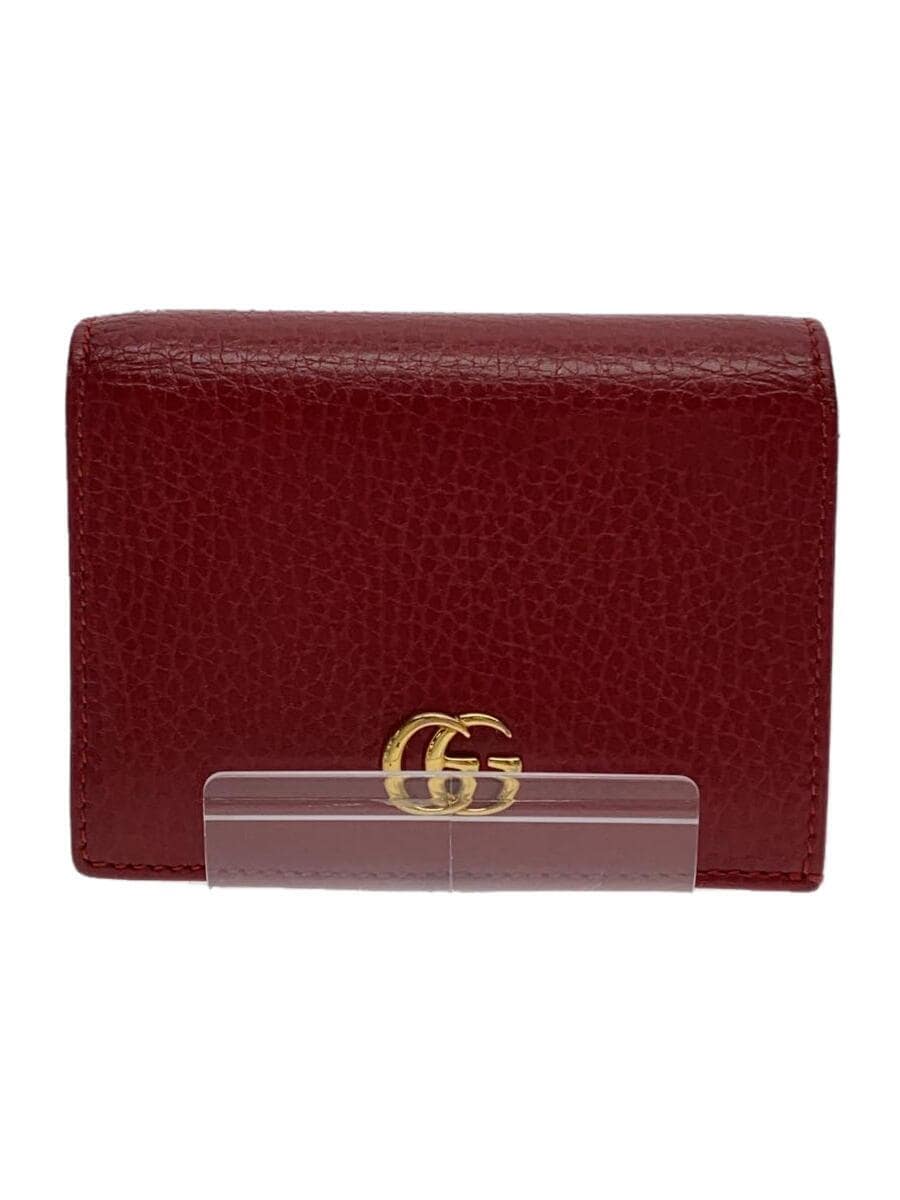 GUCCI / 2つ折り財布/--/BRD/レディース/456126・493075