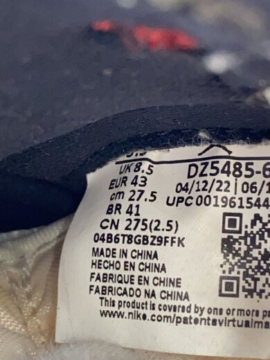 商品画像：AIR JORDAN 1 RETRO HIGH OG_エアジョーダン 1 レトロ ハイ OG/27.5cm/WHT 5