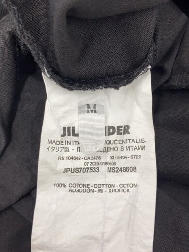 商品画像：Tシャツ/M/コットン/BLK/無地/2020-0169509 4