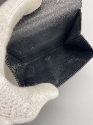 商品画像：3つ折り財布/レザー/BLK/総柄/メンズ/594312 5