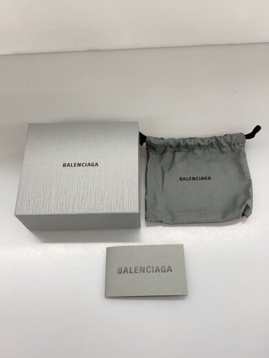 商品画像：3つ折り財布/レザー/BLK/総柄/メンズ/594312 7