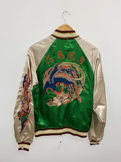 商品画像：スカジャン/M/ポリエステル/GRN/VJJ2323 2