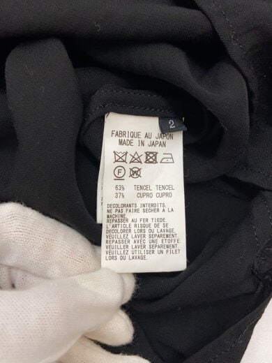 商品画像：長袖シャツ/2/--/BLK/無地 5