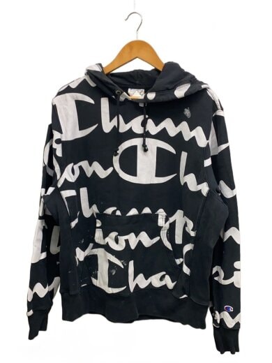 商品画像：パーカー/L/--/BLK/プリント 1