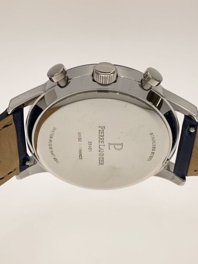 商品画像：クォーツ腕時計/アナログ/レザー/NVY/NVY/SS/224G1 3