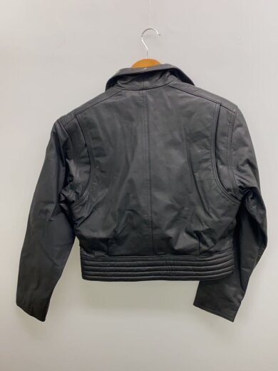 商品画像：HANAI/レザージャケット・ブルゾン/11/牛革/BLK/無地 2