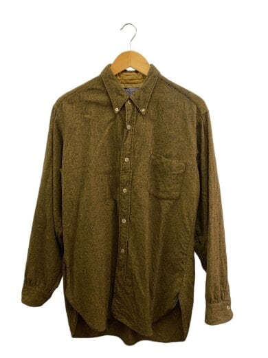 商品画像：長袖シャツ/L/ウール/KHK 1