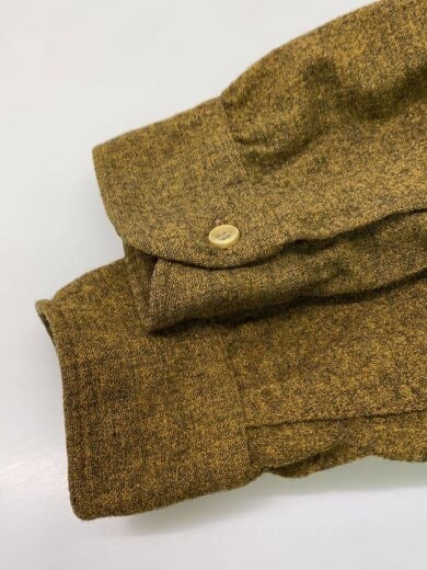 商品画像：長袖シャツ/L/ウール/KHK 4