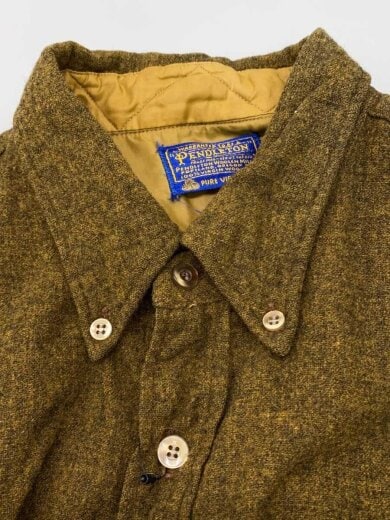 商品画像：長袖シャツ/L/ウール/KHK 5