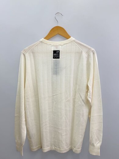 商品画像：ニット・セーター(薄手)/6/ウール/CRM/無地/758-3170101 2