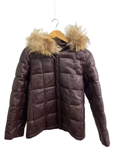 商品画像：MAKELET/ダウンジャケット/11/羊革/BRD/無地 1