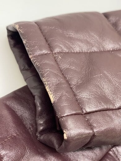 商品画像：MAKELET/ダウンジャケット/11/羊革/BRD/無地 7