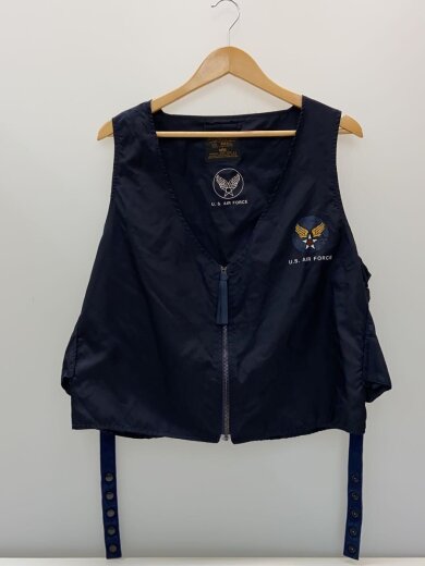 商品画像：ベスト/--/ポリエステル/NVY 1