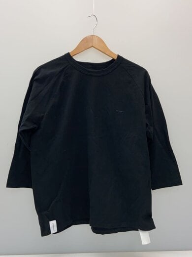 商品画像：カットソー/2/コットン/BLK/無地// 1