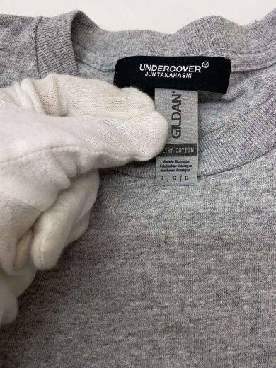 商品画像：長袖Tシャツ/L/コットン/GRY/UC2C9806// 4