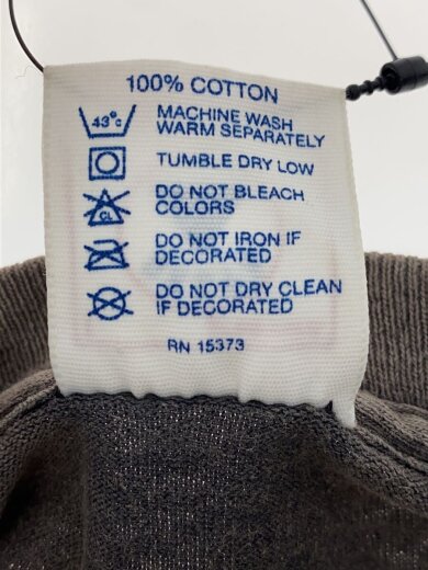 商品画像：Tシャツ/L/コットン/BLK 4