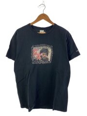 Tシャツ/L/コットン/BLK/プリント/22-071-122-0048-1-0