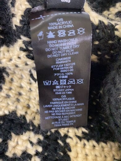 商品画像：ニット/ハット/--/アクリル/BLK/メンズ 5