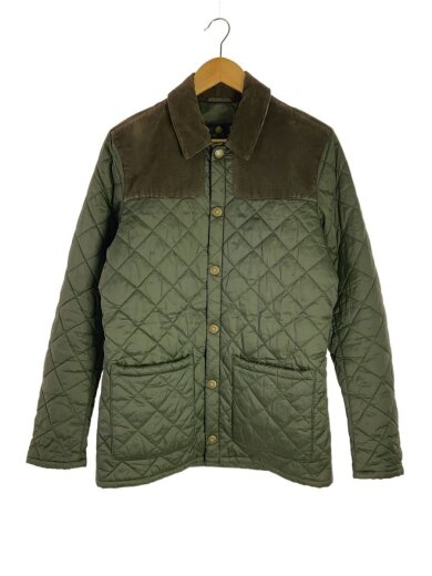 商品画像：キルティングジャケット/S/ナイロン/KHK/1802330 1