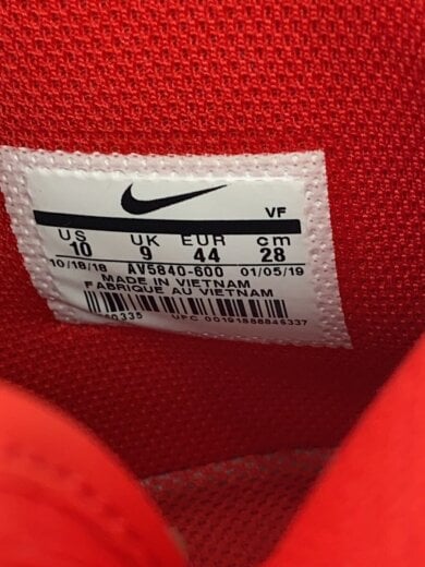 商品画像：AIR FORCE 1 HIGH/EU/エアフォースハイ/レッド/AV5840-600/28cm/RED 5