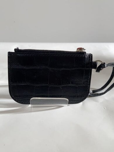 商品画像：コインケース/レザー/BLK/無地/レディース/715185 2