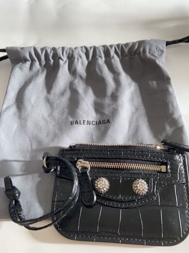 商品画像：コインケース/レザー/BLK/無地/レディース/715185 5