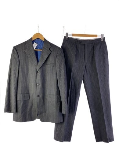 商品画像：テーラードジャケット/--/ウール/GRY/ストライプ/SD212114 1