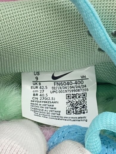 商品画像：X VERDY SB DUNK_X ヴェルディ SB ダンク/27cm/BLU 5