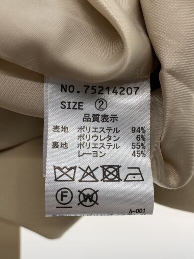 商品画像：25ss/テーラードジャケット/2/ポリエステル/BEG/75214207// 4