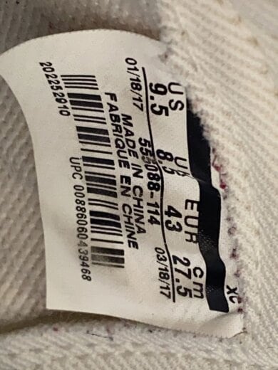 商品画像：AIR JORDAN 1 RETRO HIGH OG/エアジョーダン1レトロハイ/ホワイト/27.5cm/WHT 5