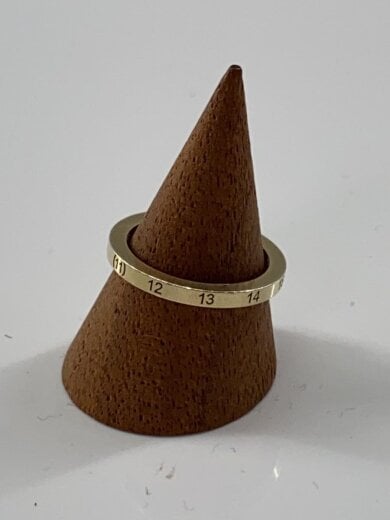 商品画像：ナンバーリング/SV925/11号/GLD/レディース/si8uq0002 2