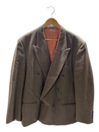 商品画像：j.riggings/テーラードジャケット/--/--/BRW/千鳥格子 1