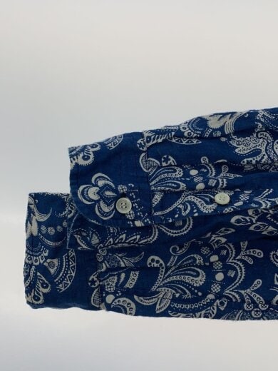 商品画像：長袖シャツ/M/リネン/BLU/2082-1106 5