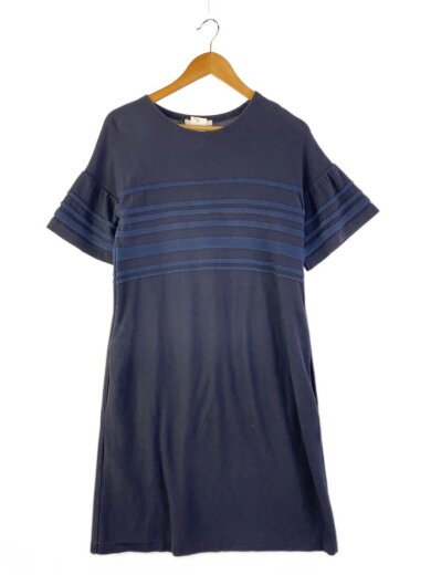 商品画像：半袖ワンピース/40/コットン/NVY 1