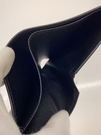 商品画像：2つ折り財布/レザー/BLK/メンズ/594315・4090・W・5661// 6