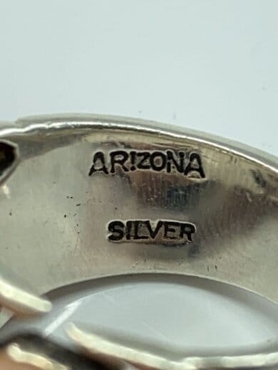 商品画像：リング/SILVER/18号/SLV/メンズ 3