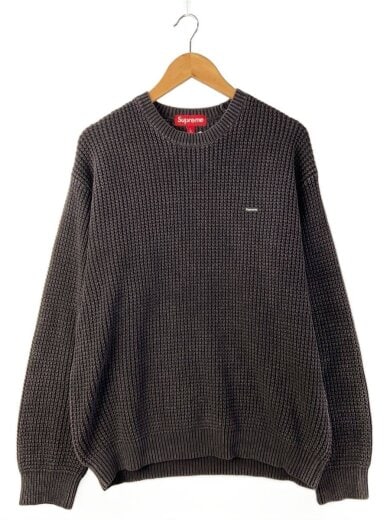 商品画像：ニット・セーター(厚手)/L/コットン/BLK/無地// 1