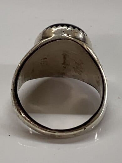 商品画像：リング/SV925/16号/カラーストーン/SLV/メンズ/オニキス/STERLING// 3