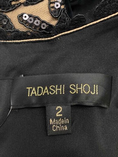 商品画像：TADASHI SHOJI/ノースリーブワンピース/--/ポリエステル/BLK/ATV16397M// 3
