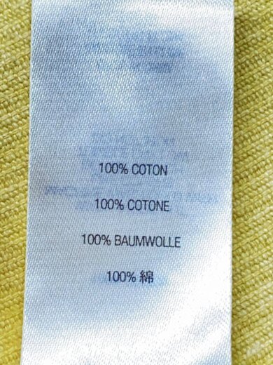 商品画像：24SS/washed corduroy zip up shirtブルゾン/L/コットン/YLW/無地// 4