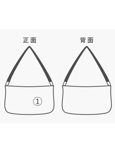商品画像：バッグ/ナイロン/BLK/総柄/190628// 8