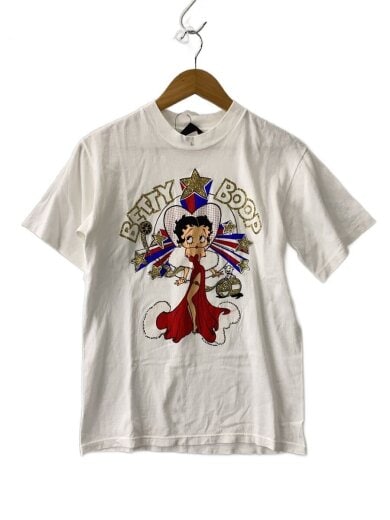 商品画像：DIAMOND DUST/Betty Boop/Tシャツ/S/コットン/WHT/プリント/USA製// 1
