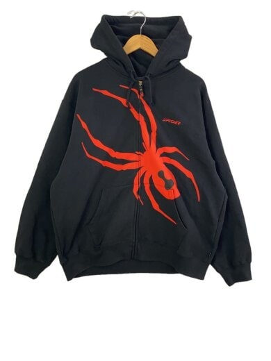 商品画像：ジップパーカー/L/コットン/BLK/SpyderR Zip Up Hooded// 1