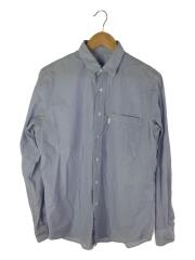 SH-GMBT-001/長袖シャツ/S/コットン/BLU/ストライプ