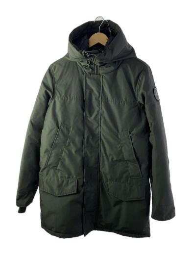画像：CANADA GOOSELANGFORD PARKA BLACK LABEL/ダウンジャケット/M/ポリエステル/BLK/毛玉有1